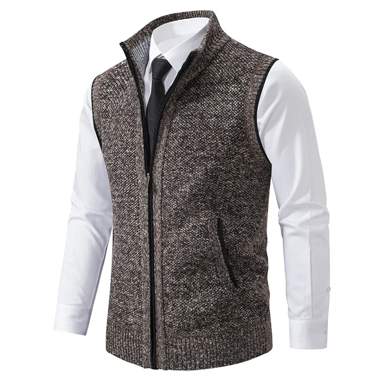 Men’s Smart Zip-Up Vest | Tailored & Stylish | Perfect for Layering