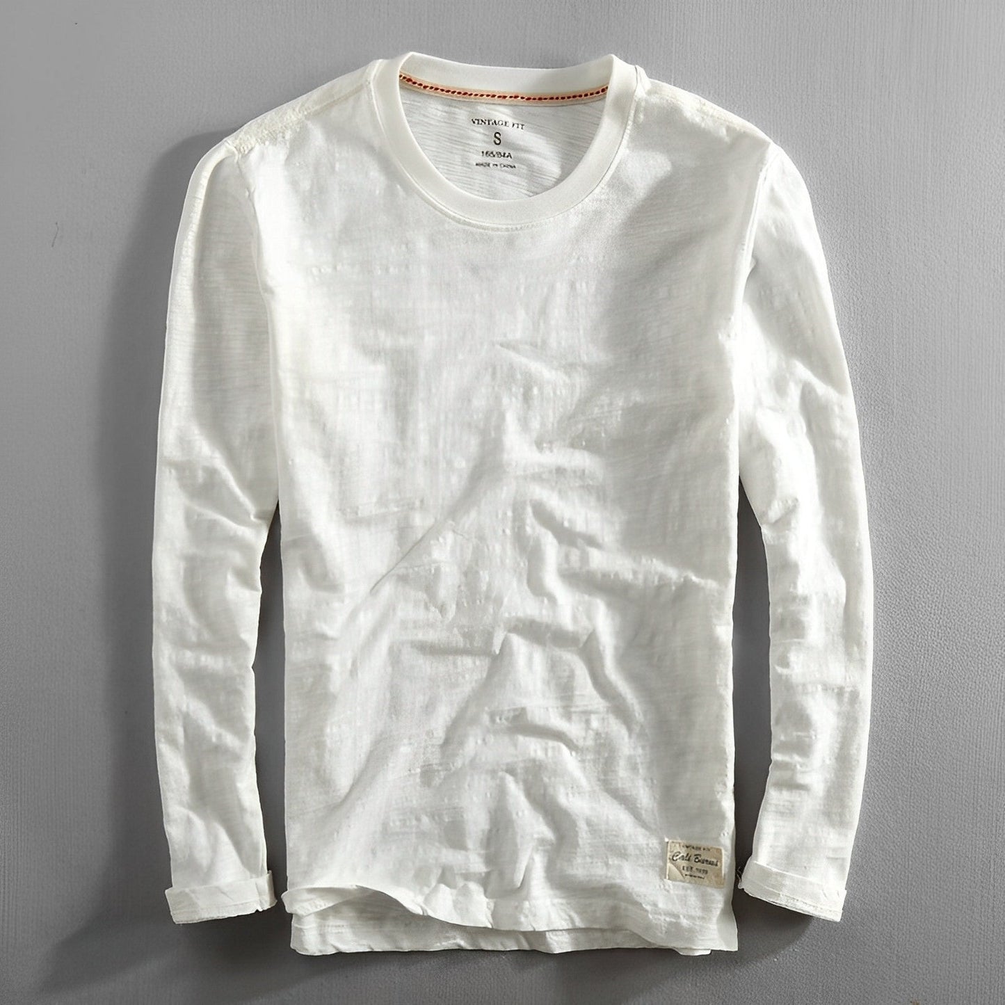 Long-Sleeve Casual T-Shirt | Cotton Blend | Soft & Versatile