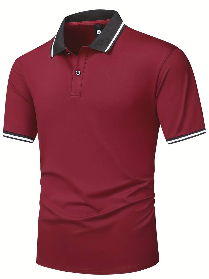 Fitted Polo Shirt | Cotton Blend | Stylish & Comfortable