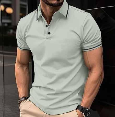 Fitted Polo Shirt | Cotton Blend | Stylish & Comfortable