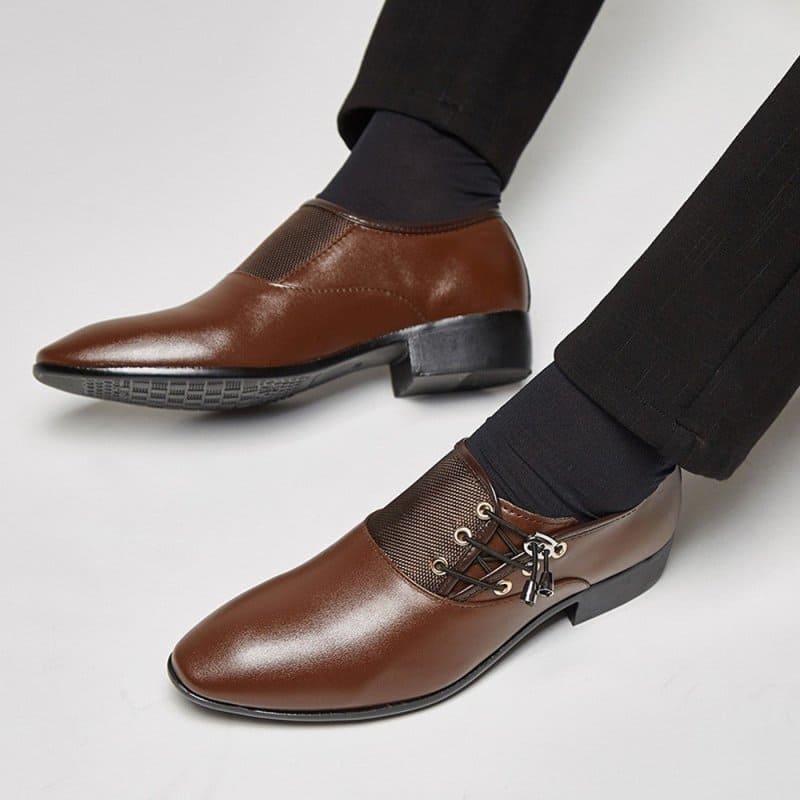 Luxury Leather Dress Shoes | Genuine Leather | Sleek & Sophisticated