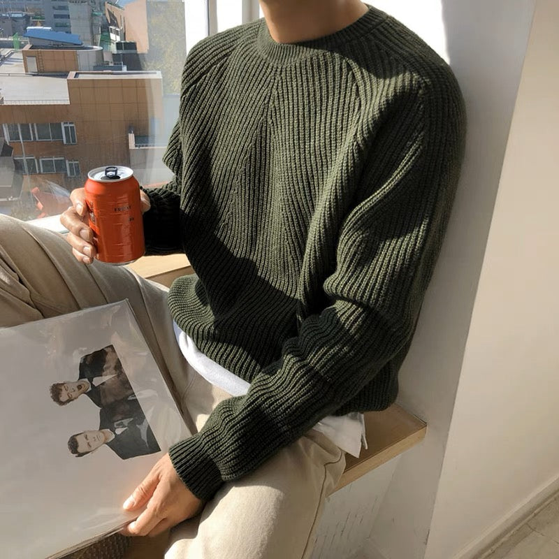 Knit Sweater | Warm & Stylish | Classic Fit