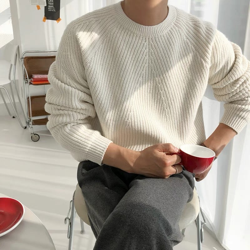 Knit Sweater | Warm & Stylish | Classic Fit