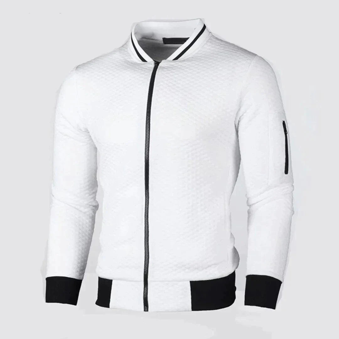 Slim-Fit Bomber Jacket | Lightweight & Stylish | Modern Casual Wear