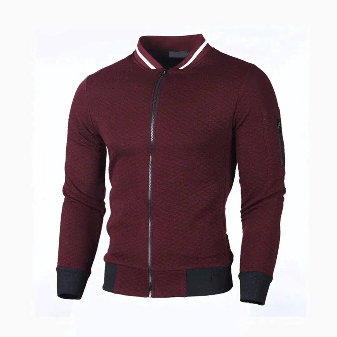 Slim-Fit Bomber Jacket | Lightweight & Stylish | Modern Casual Wear