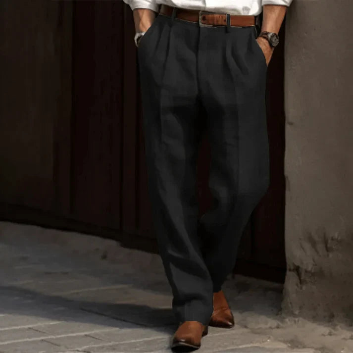 Men’s Linen Trousers | Lightweight & Breathable | Timeless Elegance