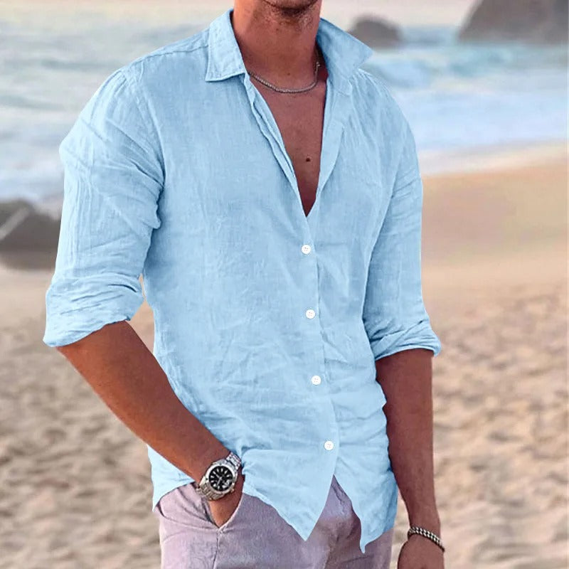 Linen Shirt | 100% Linen | Lightweight & Breathable