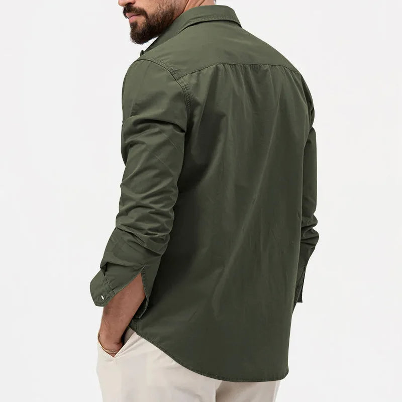 Men’s Utility Shirt | Long Sleeve | Rugged & Stylish