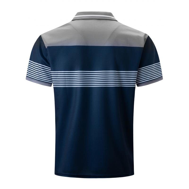 Striped Polo Shirt | Men's | Stylish & Breathable