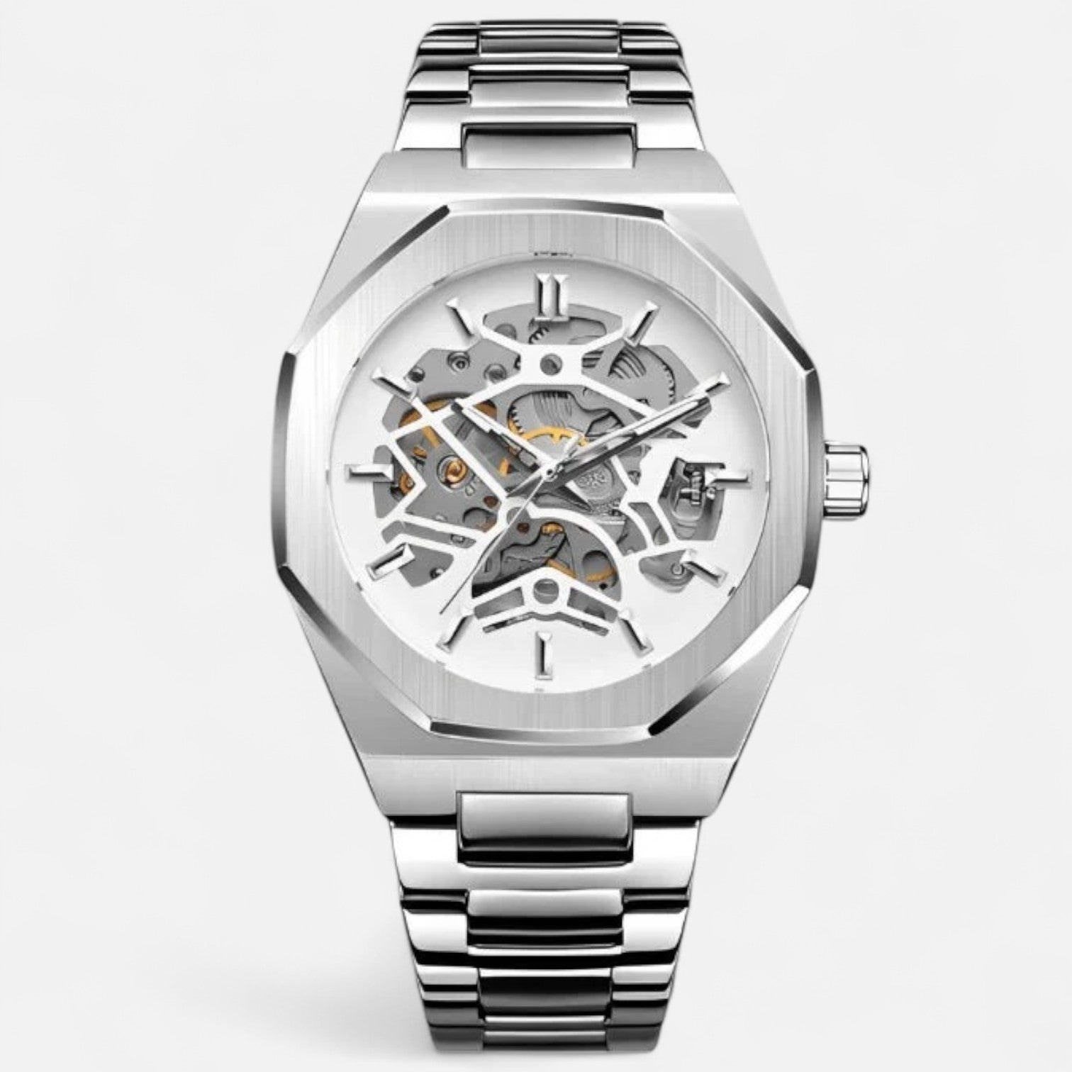 The Gentleman’s Brand | Chronograph Watch – Men’s Leather Strap Quartz Timepiece with Smart Everyday Styling