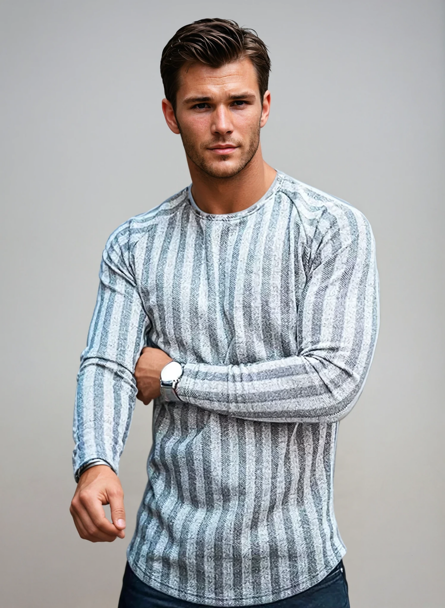 Striped Knit Sweater | Soft | Stylish & Comfortable