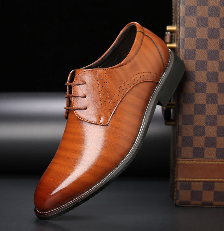 Leather Oxford Shoes | Classic Formal | Polished Elegance